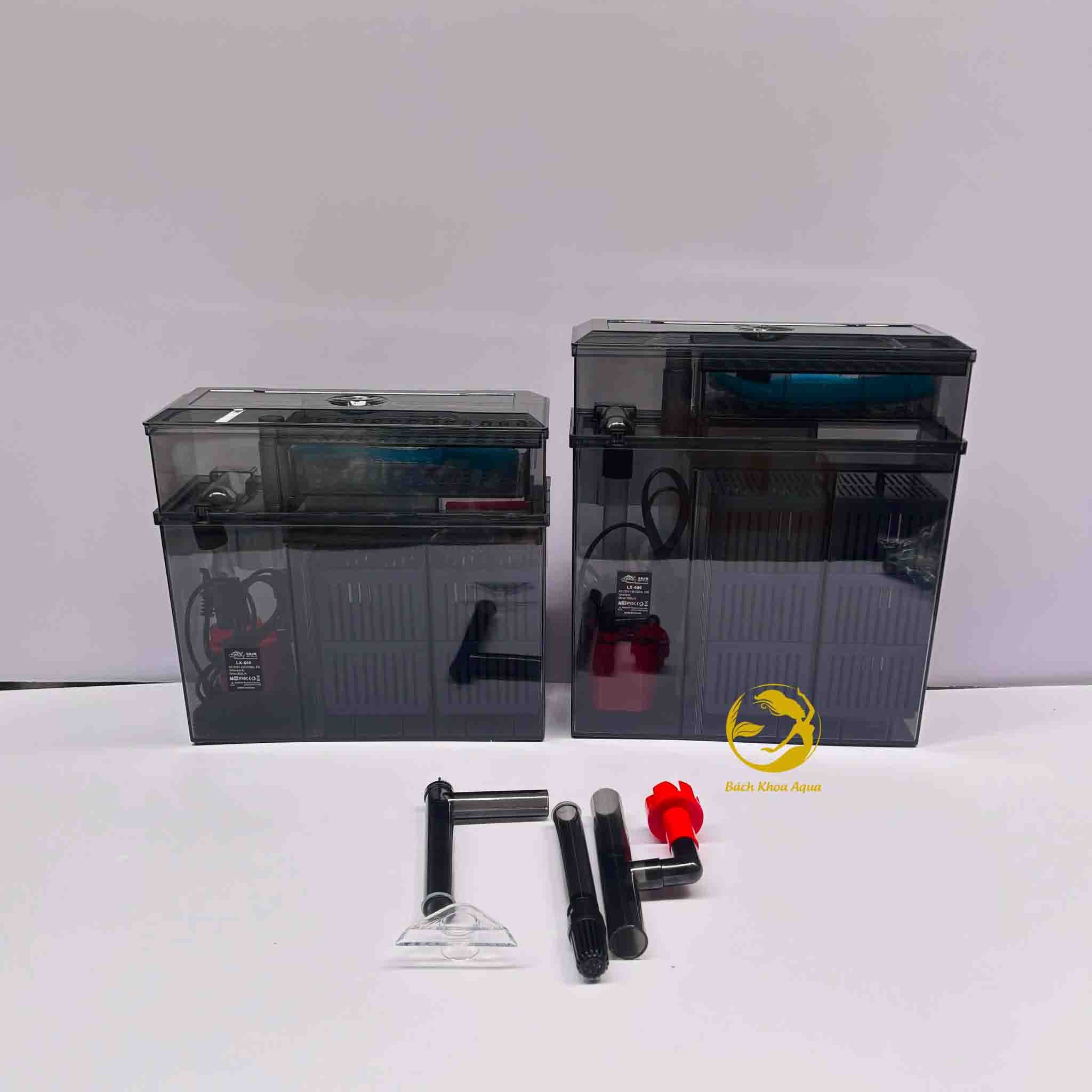 Lọc thác Baoyu LX thế hệ mới - Tích hợp tách phân, giàn mưa, khoang lọc lớn
